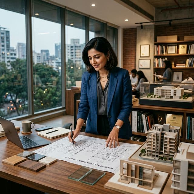 Modern architecture interior