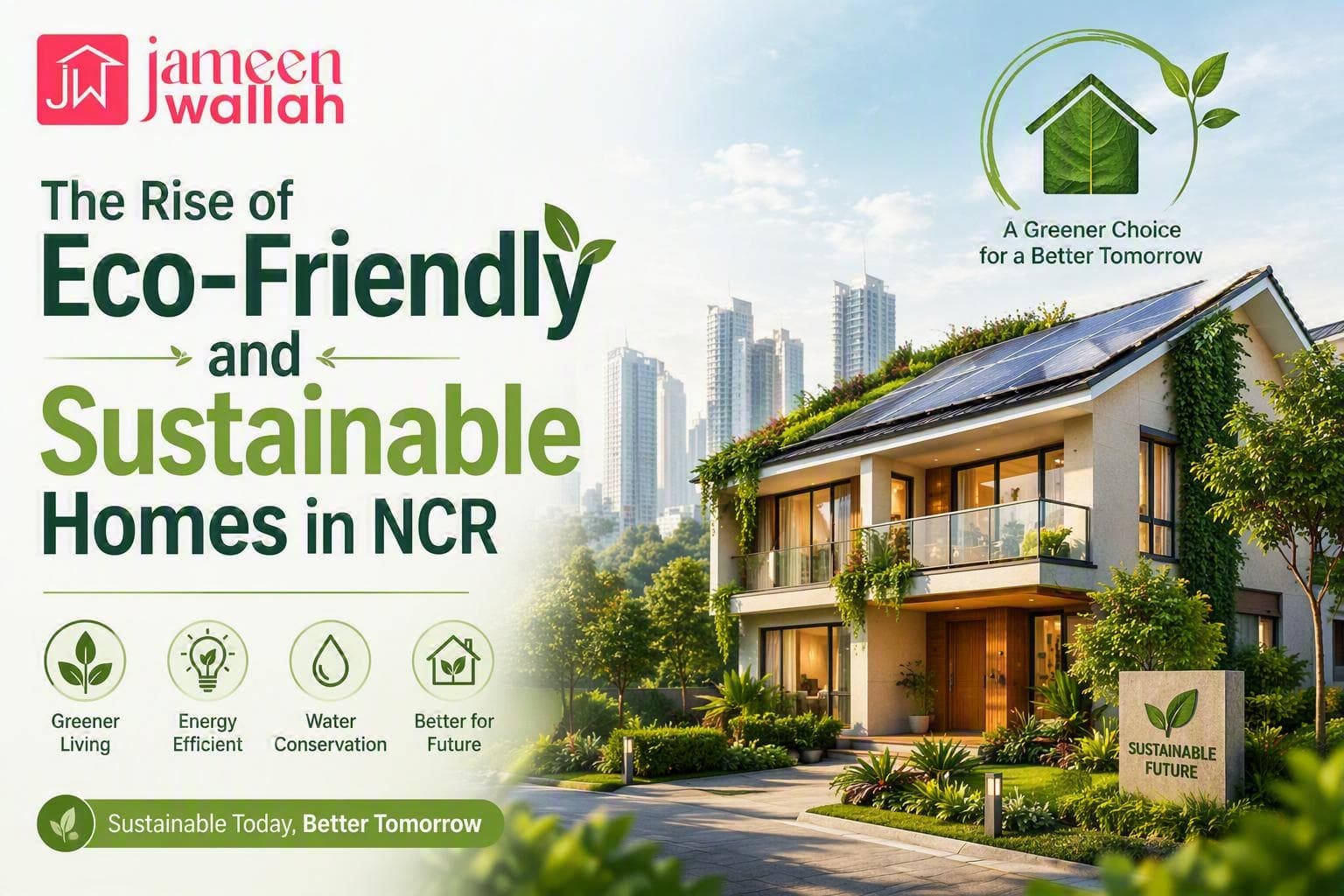 The Rise of Eco-Friendly and Sustainable Homes in NCR