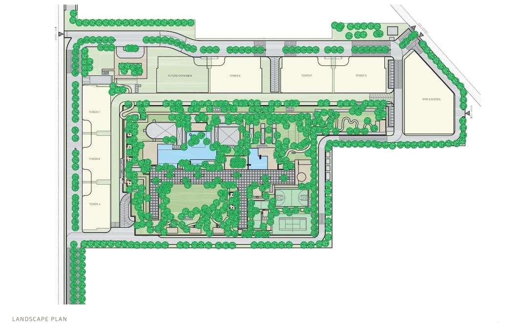 Oberoi Realty Three Sixty North master plan