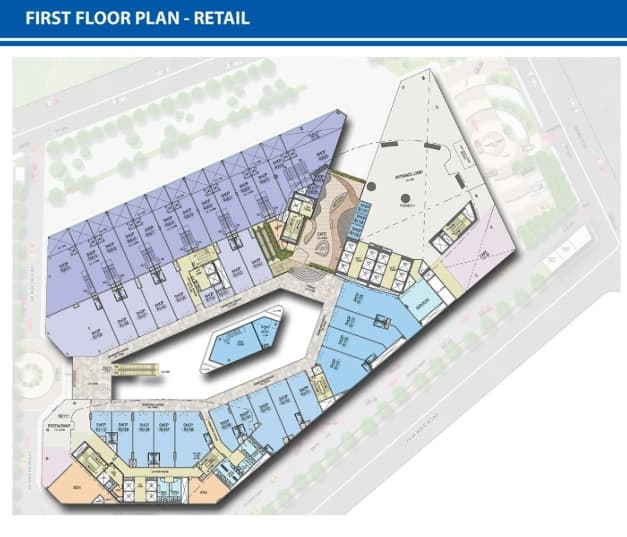 M3M Capital Financial Centre (CFC) floor plan