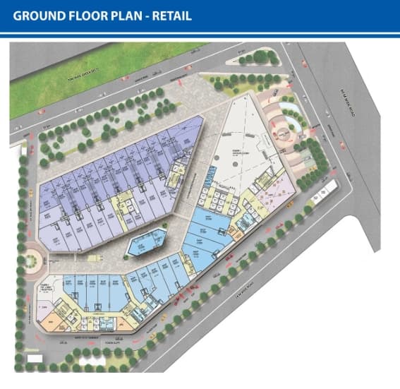 M3M Capital Financial Centre (CFC) floor plan