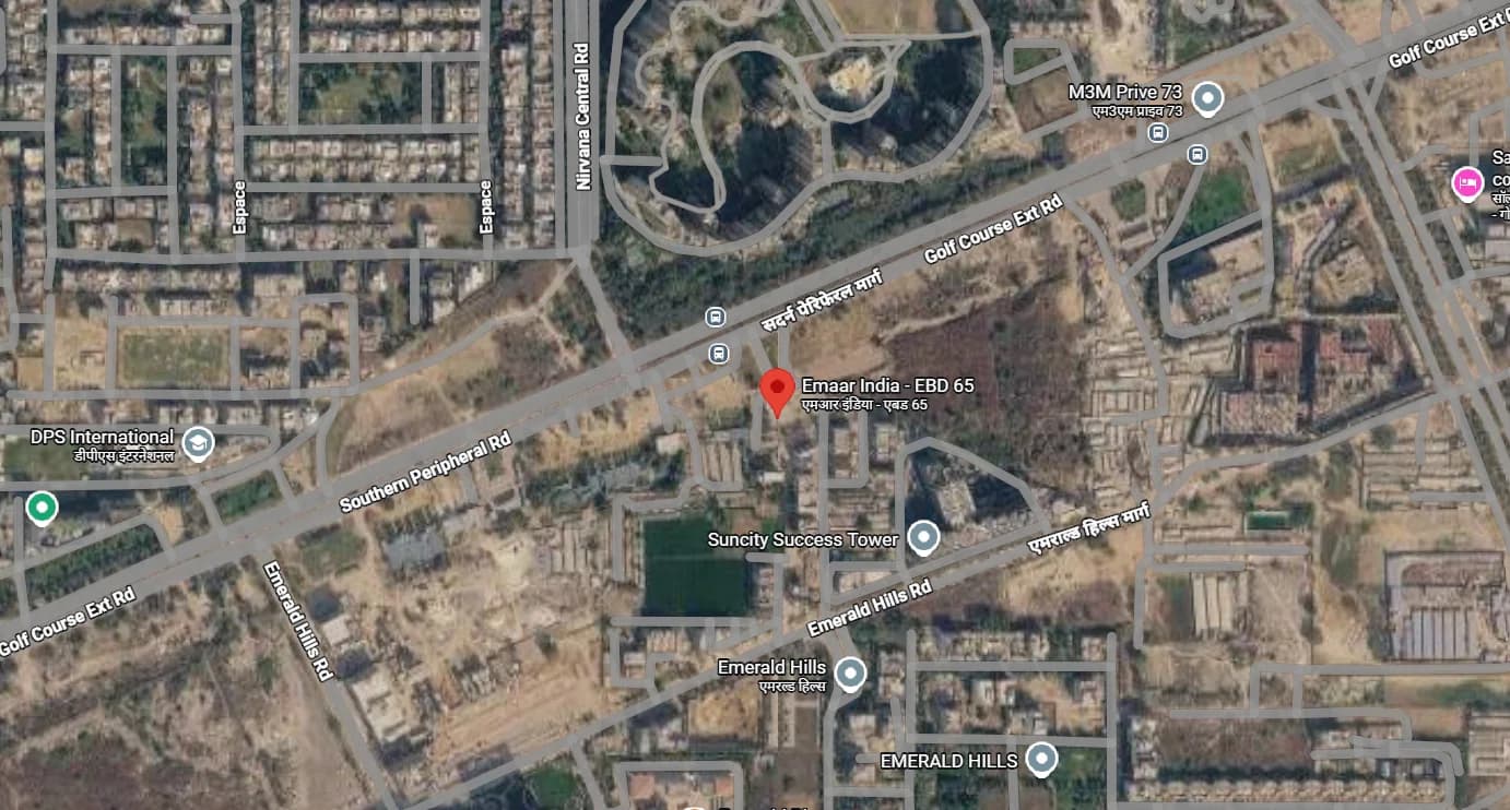 Emaar Business District 65 site plan