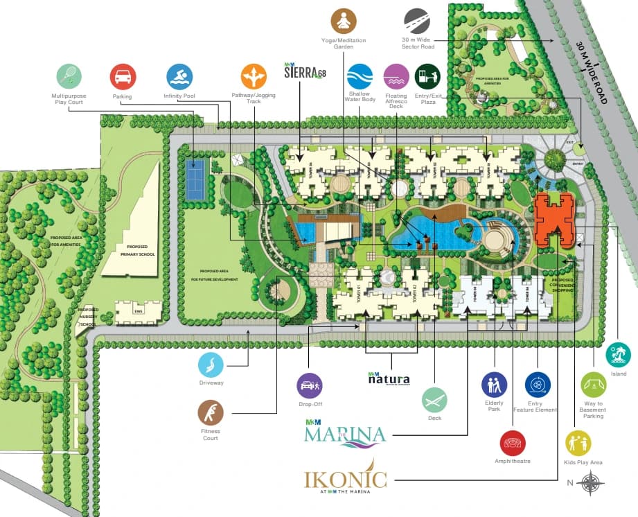 M3M Natura master plan