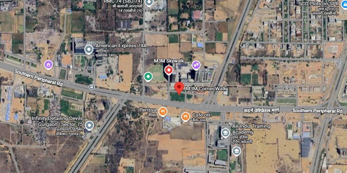 M3M Lofts 74 site plan