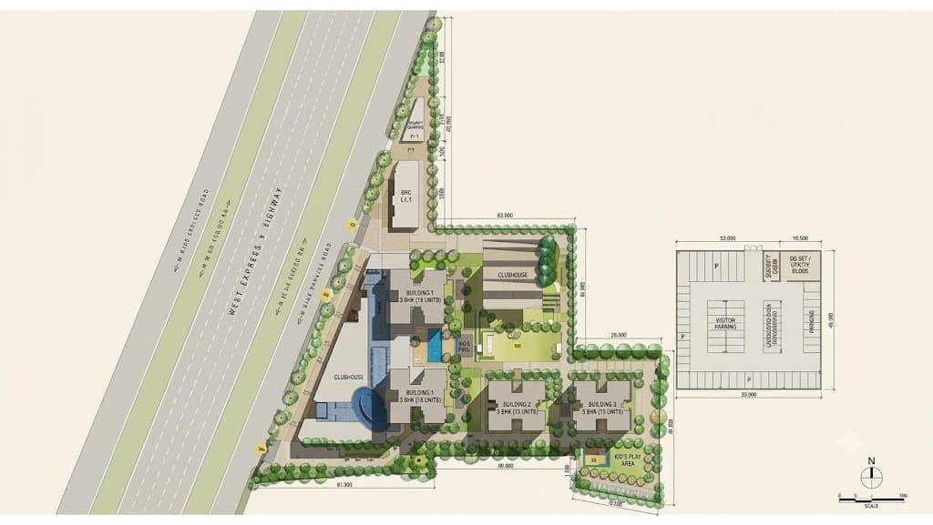 Hero Homes The Palatial site plan