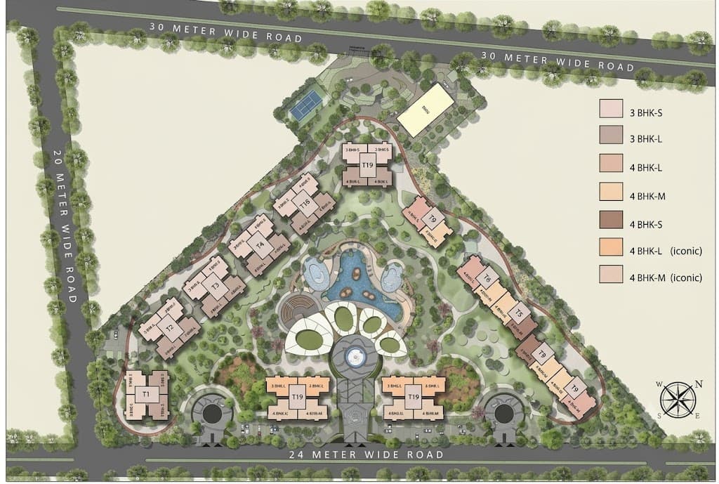 Whiteland Westin Residences site plan