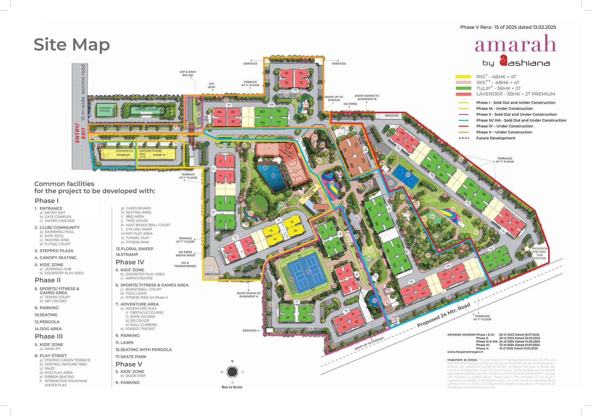 Ashiana Amarah master plan
