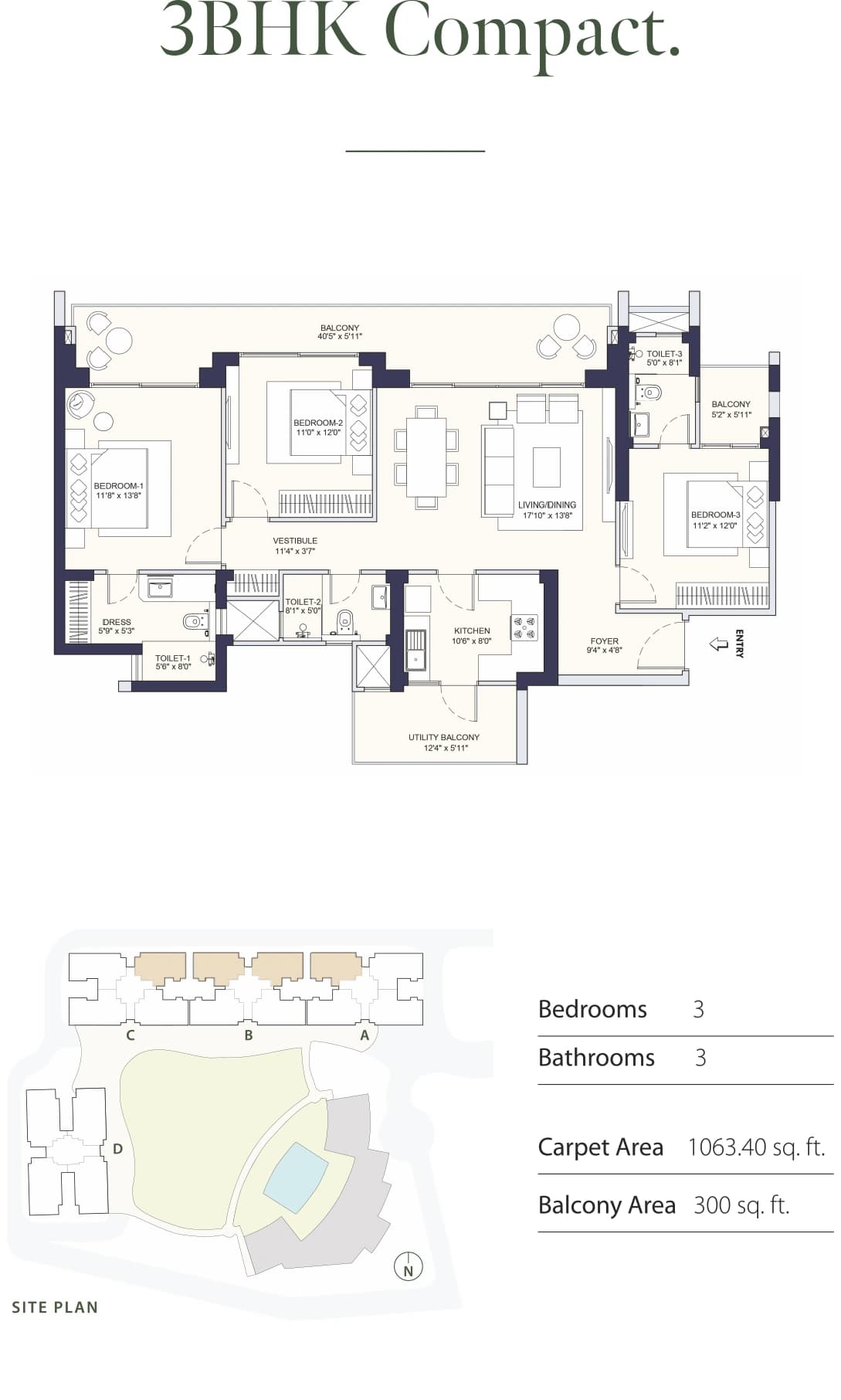 Conscient parq floor plan