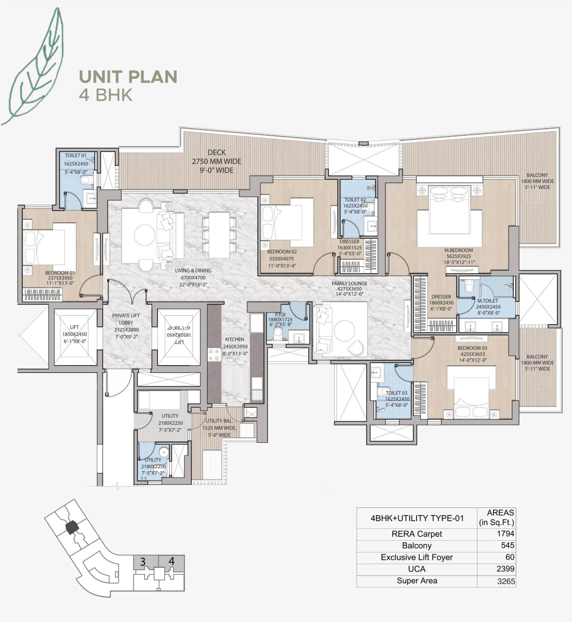 HCBS Twin Horizon floor plan