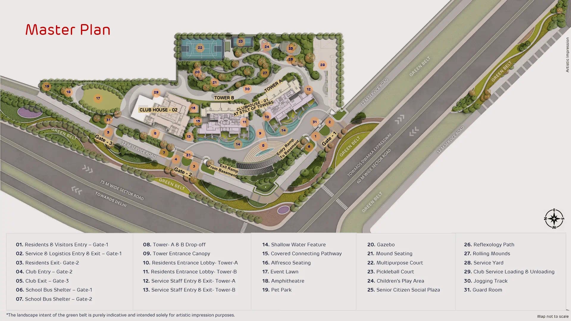 Adani The Mark master plan