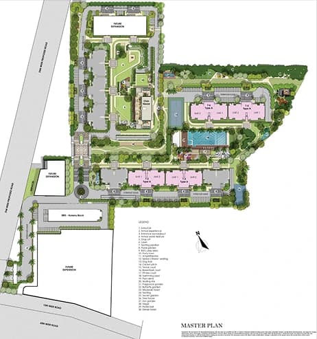 Ats Homekraft Sanctuary 105 master plan