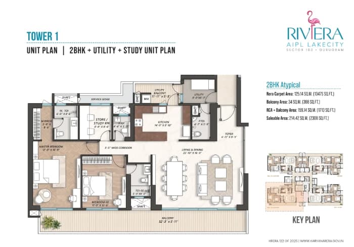 AIPL The Riviera floor plan
