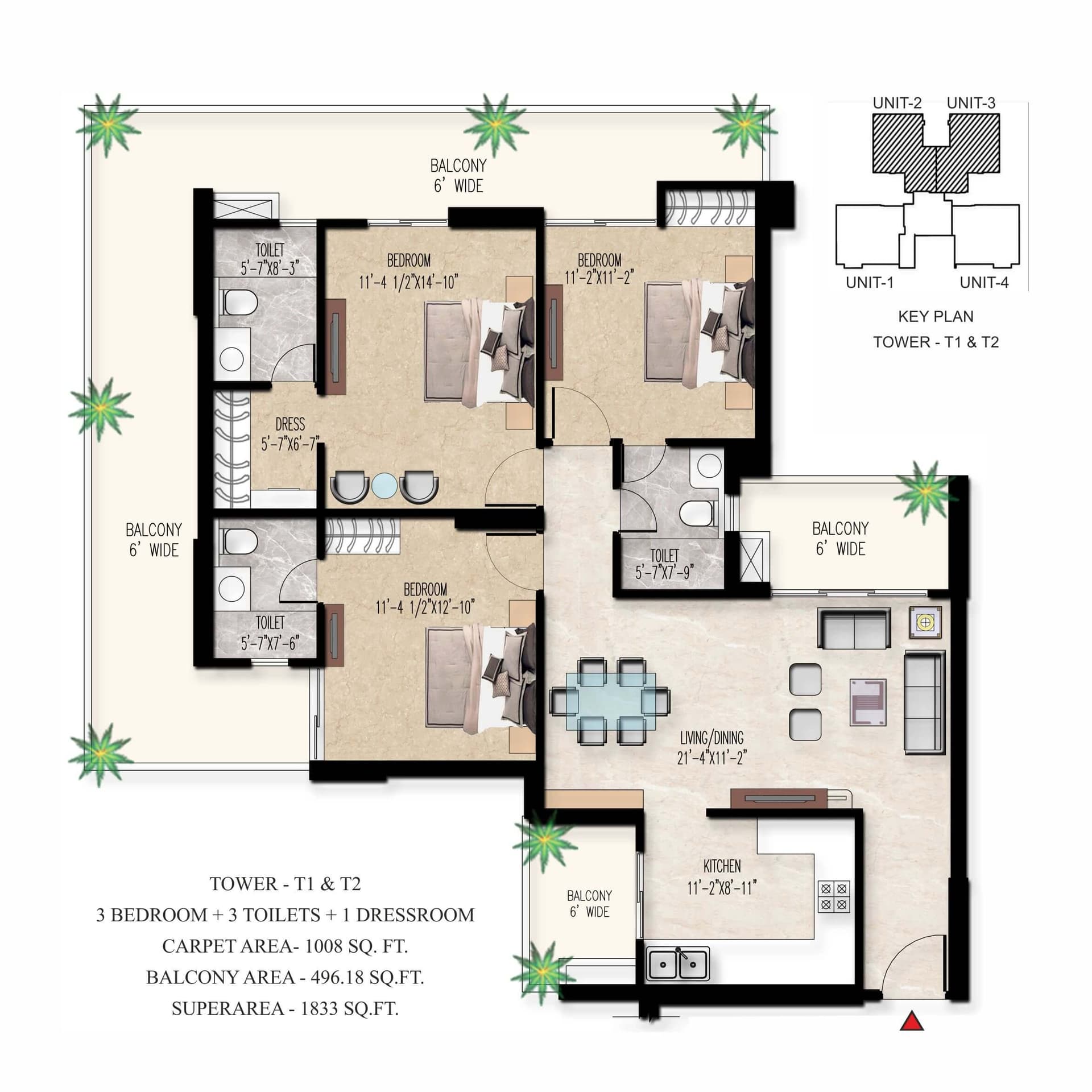 Adore Select premia floor plan