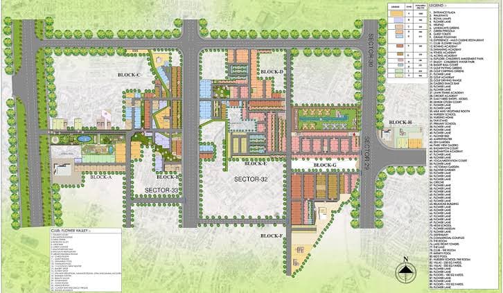 Central Park Flower Valley Mikasa Plots floor plan
