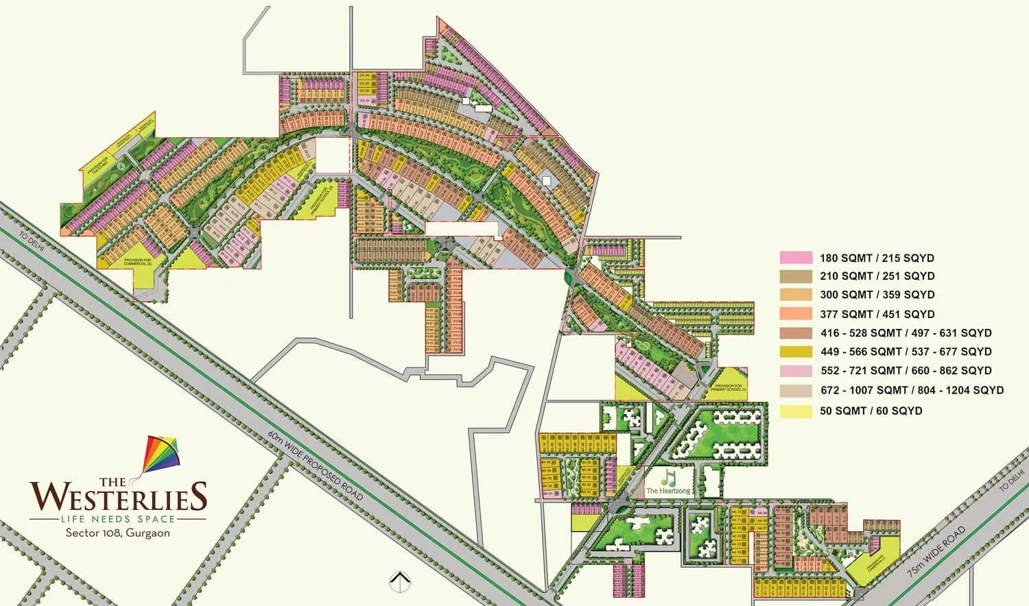 Experion The Westerlies site plan