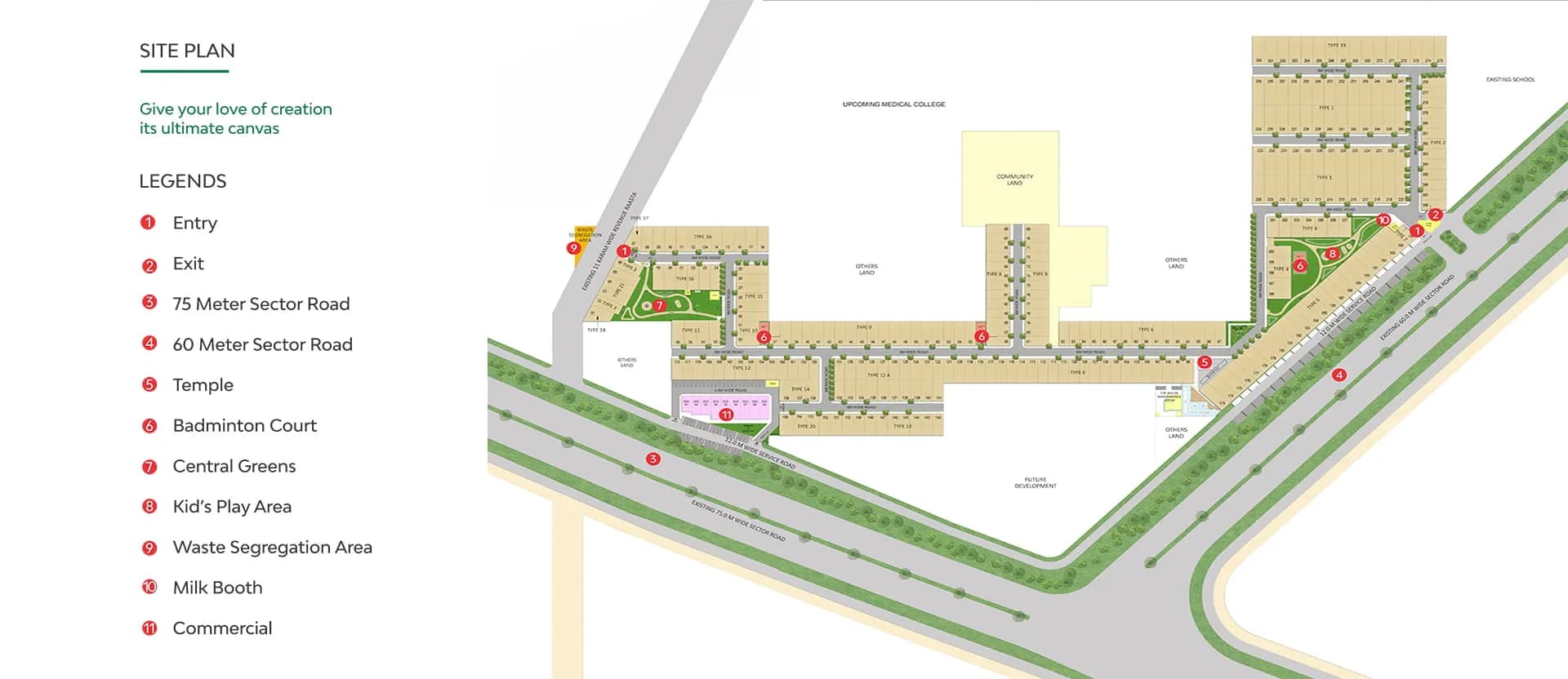 Adani-M2K Oyster Greens floor plan