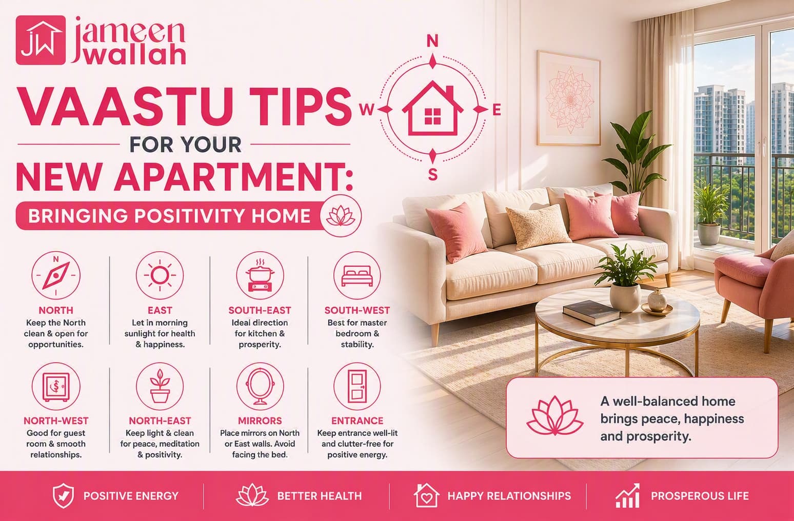 Vaastu Tips for Your New Apartment: Bringing Positivity Home