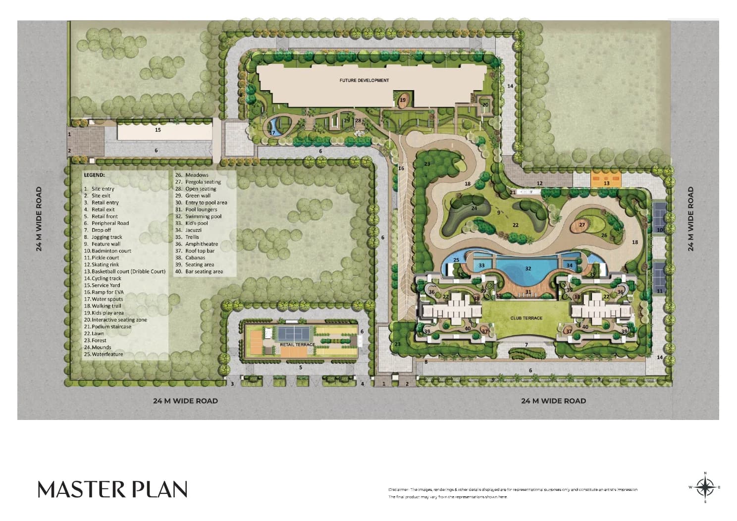 Origen Realty The Oryza master plan