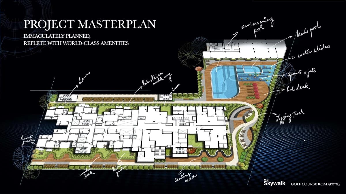 M3M Skywalk master plan