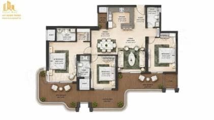 The Oryza floor plan