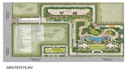 The Oryza site plan