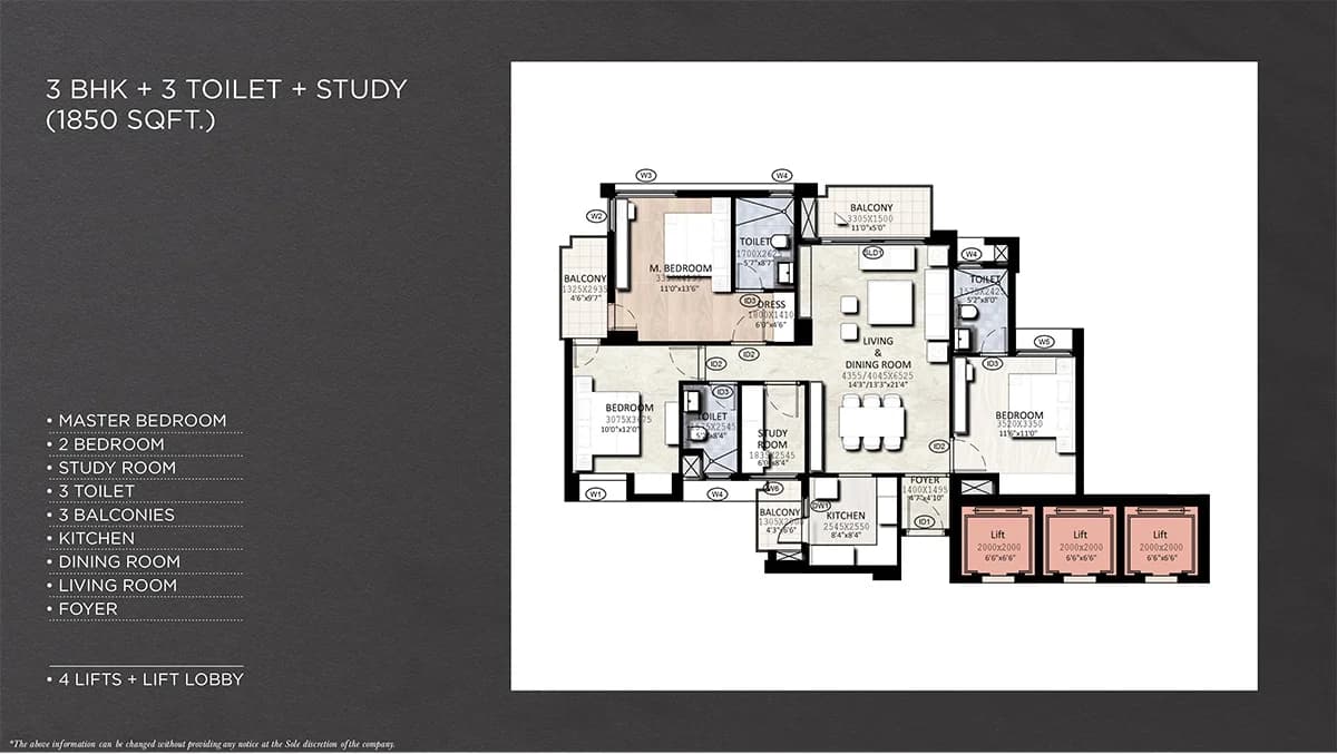 SS Cendana floor plan
