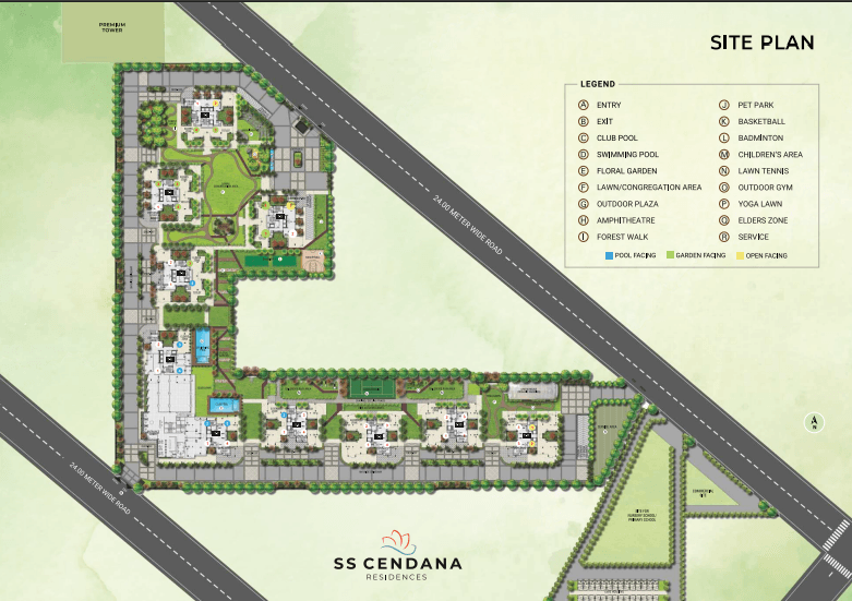 SS Cendana master plan