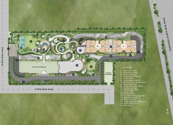 Conscient Elaira Residences master plan