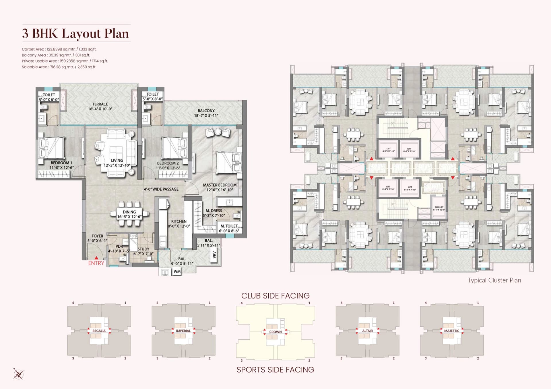 Suncity The Monarch floor plan