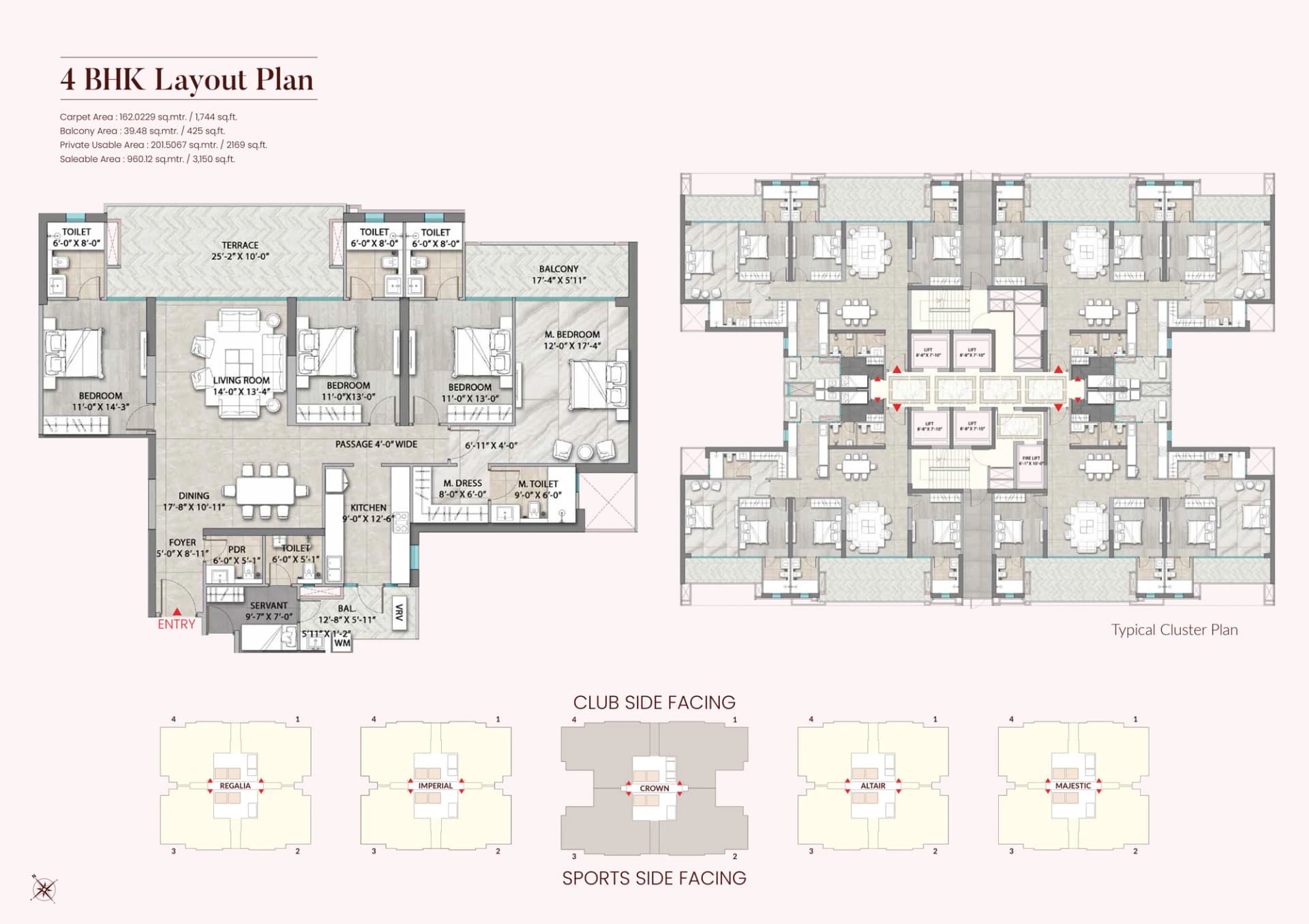 Suncity The Monarch floor plan