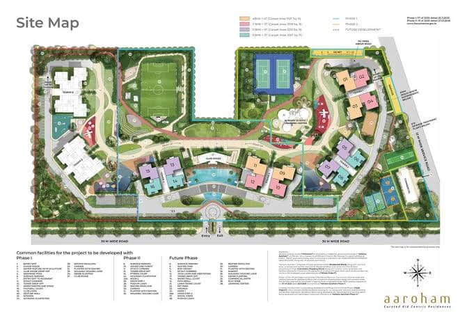 Ashiana Aaroham master plan