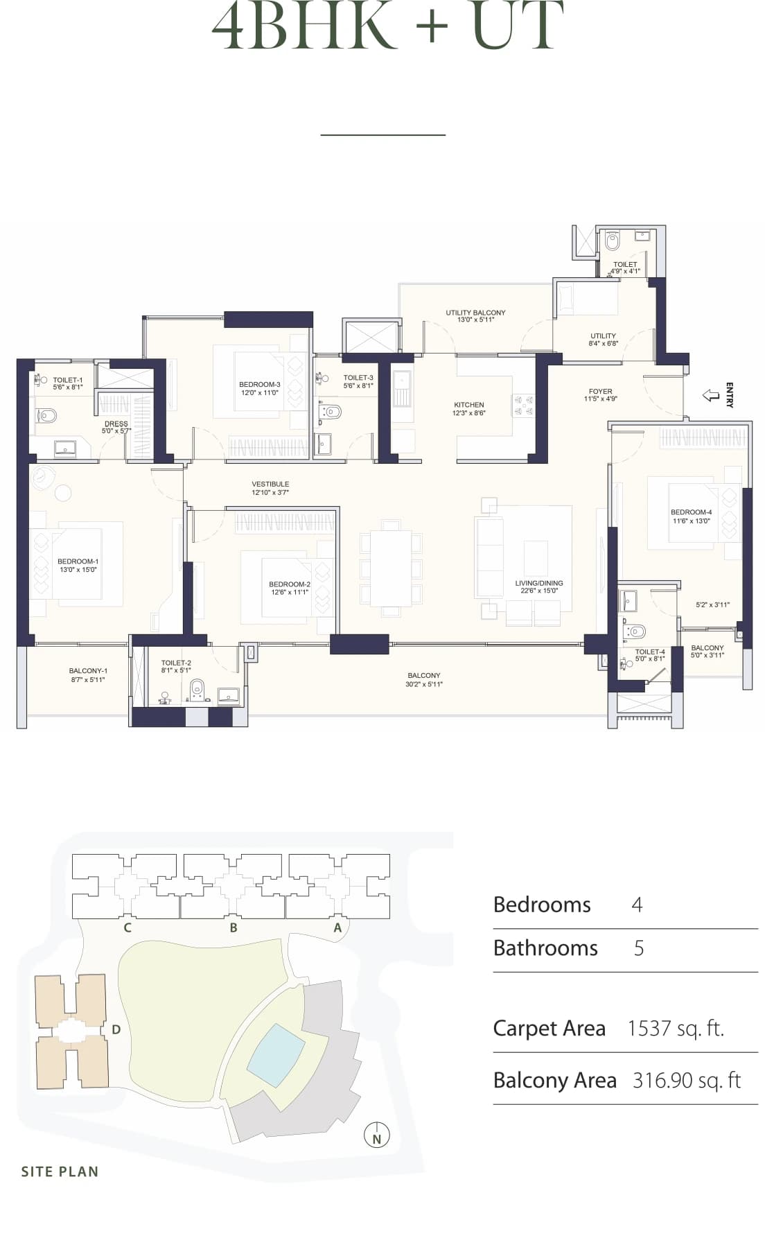 Conscient parq floor plan