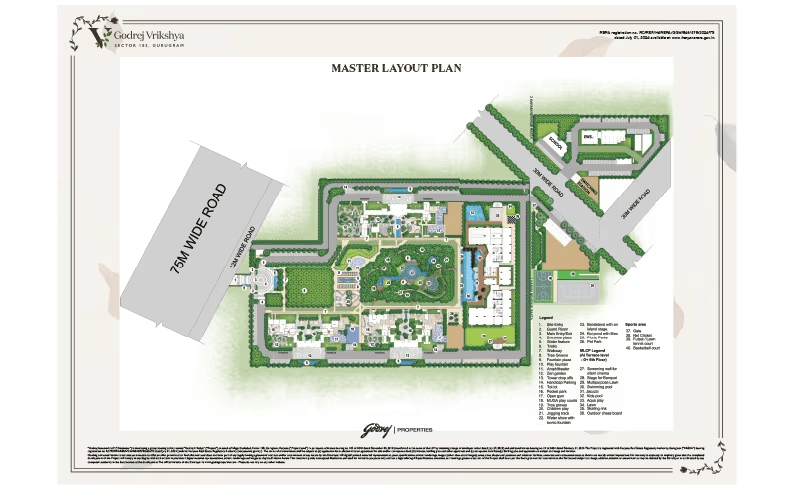 Godrej Vrikshya master plan