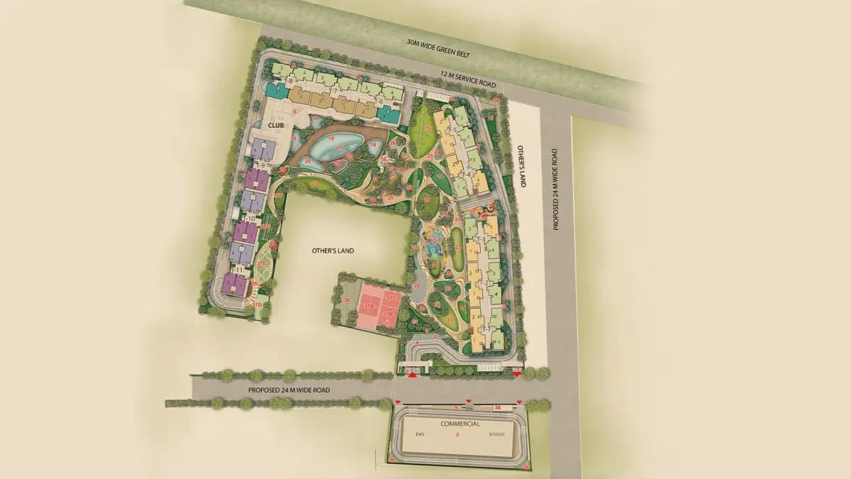 Signature Sarvam master plan