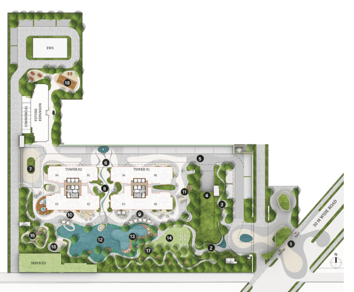 AIPL The Riviera master plan