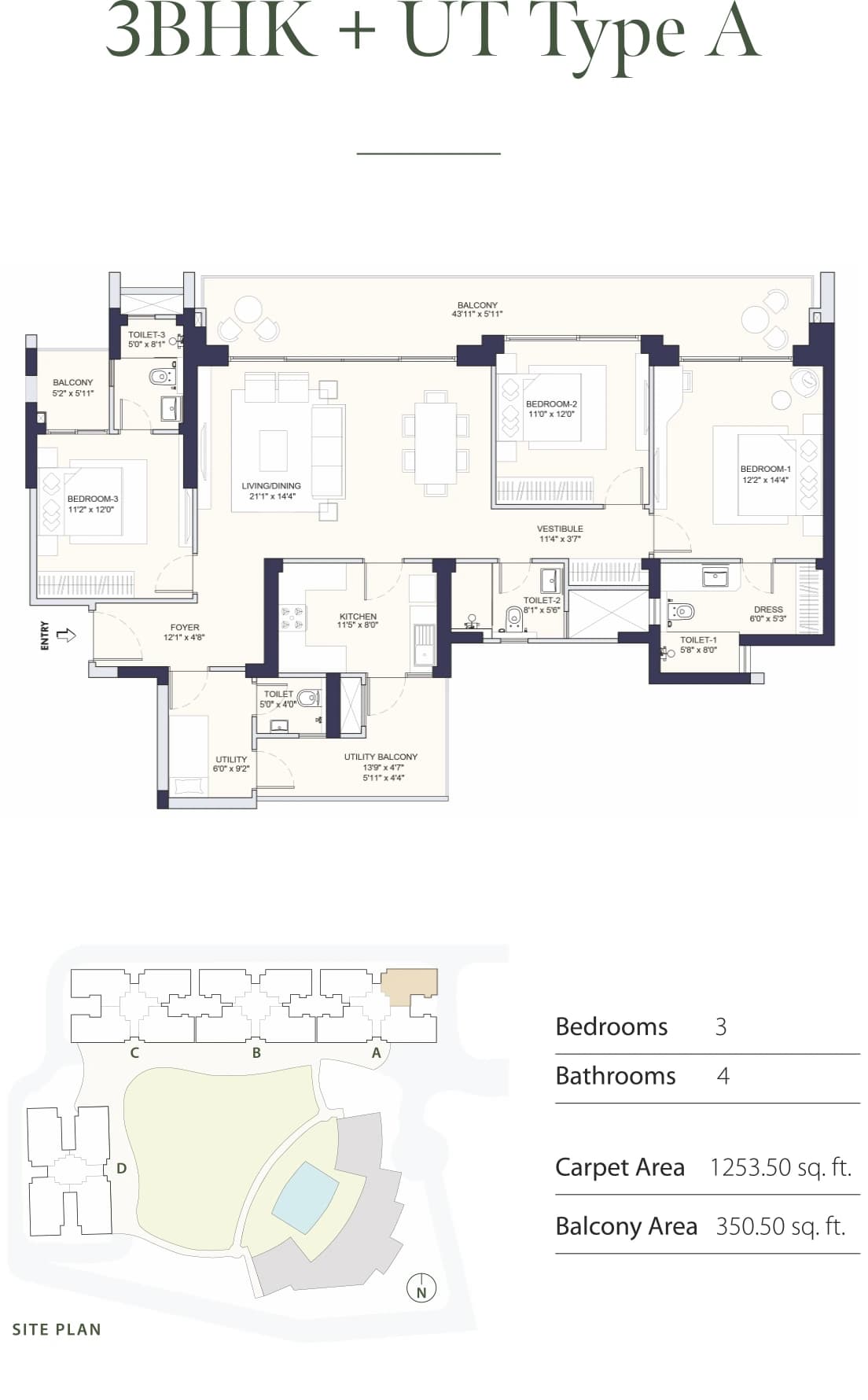 Conscient parq floor plan