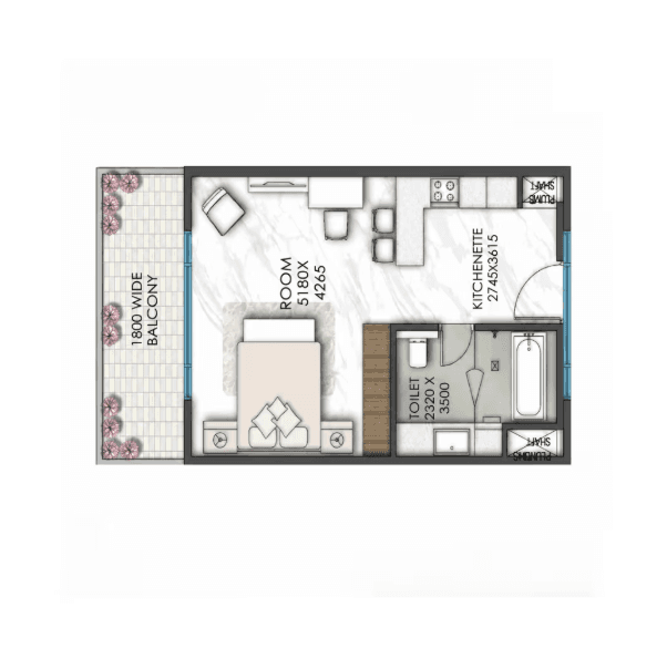 Central Park Delphine floor plan