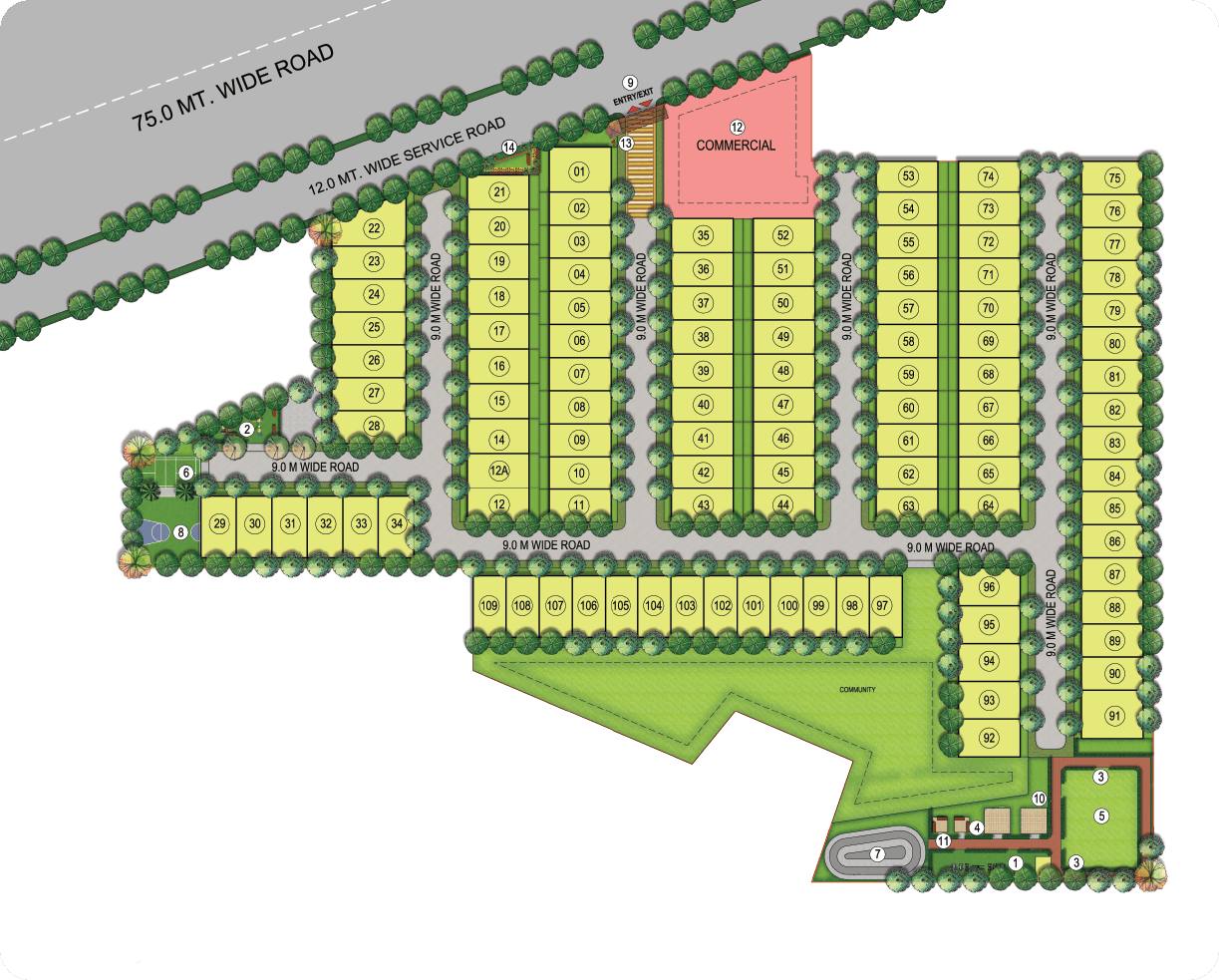 JMS The Pride master plan