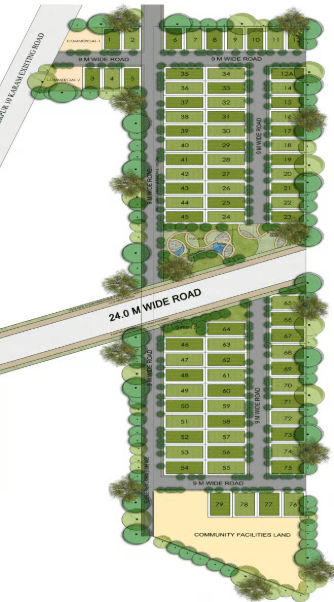 GLS Avenue City floor plan