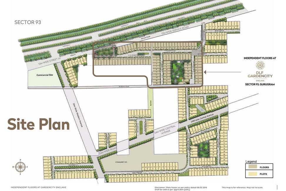 DLF Gardencity Enclave floor plan